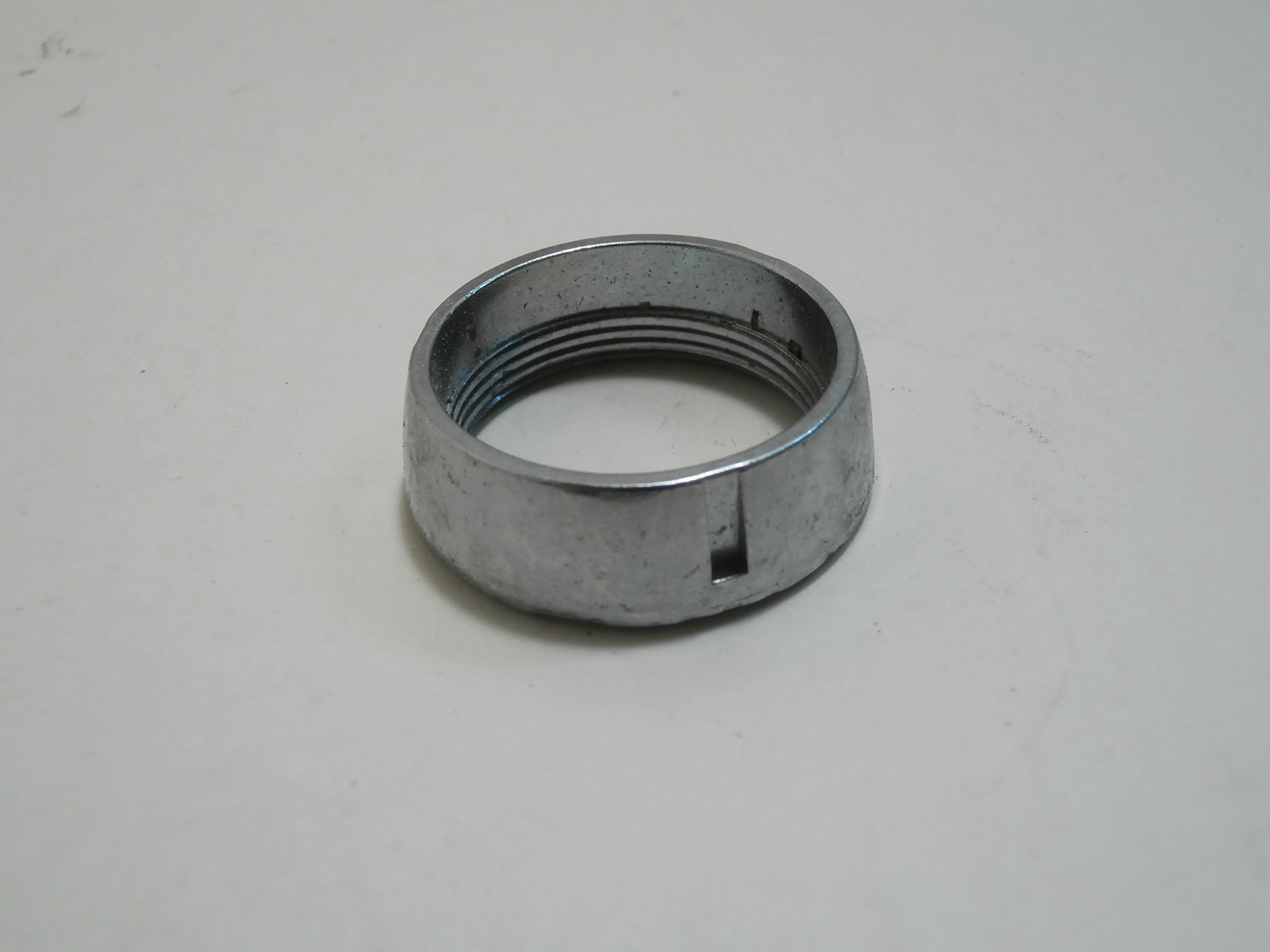 Ignition Switch Bezel Nut Chrome, 63-65